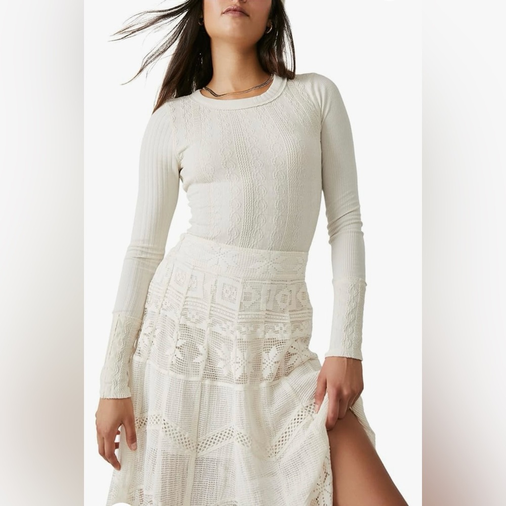 FREE PEOPLE Piece of Me Bodysuit NWOT